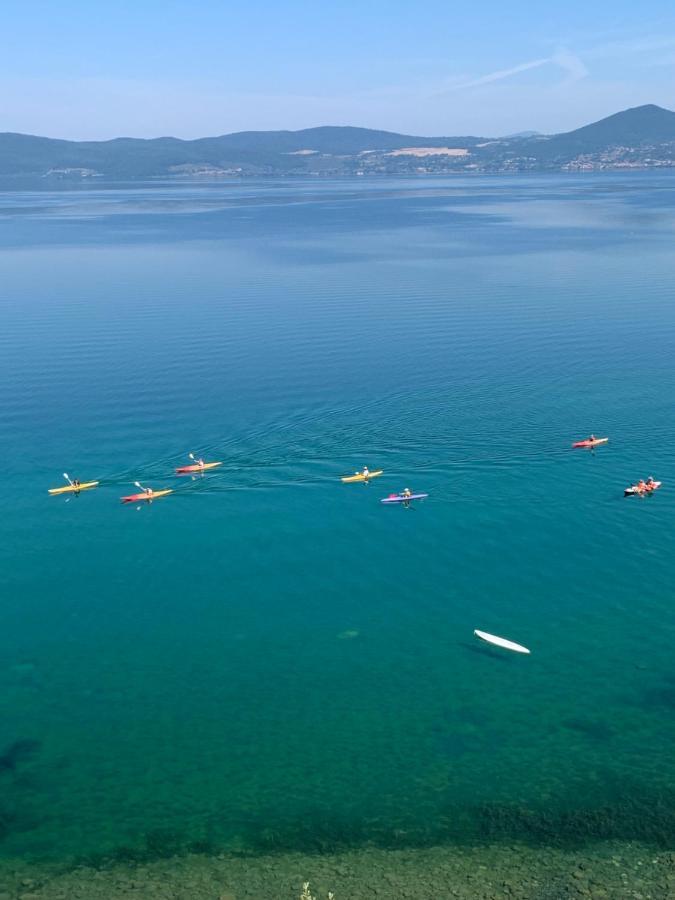 La Casa Sul Lago Anguillara Sabazia Eksteriør bilde